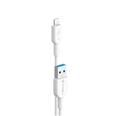 CABO USB IPHONE LIGHTNING 2M - PMCELL SOLID 997 CB-11