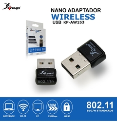 ADAPTADOR WIRELESS USB 150MBPS NANO KP-AW155