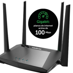 ROTEADOR WIRELESS GIGA 1200MBPS INTELBRAS RG1200