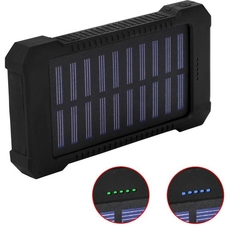 CARREGADOR PORTATIL POWER BANK SOLAR PB-S80