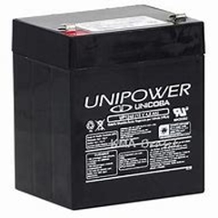 BATERIA SELADA12V 4,5AH UNIPOWER