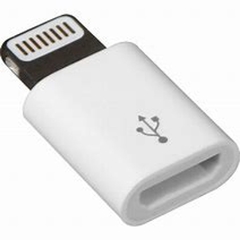 ADAPTADOR APPLE IPHONE 5 MACHO X USB MICRO ROXLINE