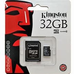 CARTAO DE MEMORIA SD KINGSTON CLASS 10 32GB MICRO + ADAPTADOR