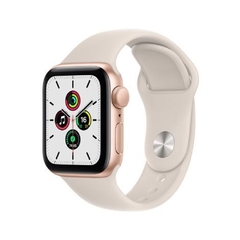 Apple Watch SE Geração - 40mm (Silver Blue/Gold/Preto-Nike) - comprar online