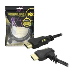 CABO HDMI GAMER 3 METROS 4K 90 GRAUS PIX 018-0121 na internet