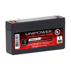 BATERIA UNIPOWER 6V 1.3AH UP613O - comprar online