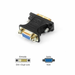 ADAPTADOR ADP-VGA10BK DVI DUAL-LINK X VGA