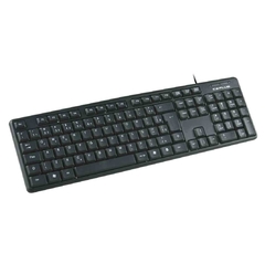 TECLADO USB KB15BK PRETO - comprar online