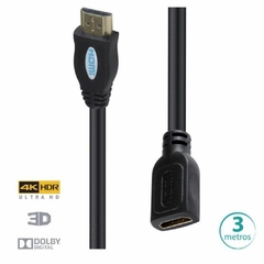 CABO EXTENSOR HDMI 2.0 4K C/ FILTRO 3M H20F-3