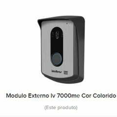 MODULO EXTERNO IV 7000 AÇO ESCOVADO