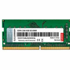 MEMORIA DDR4 8GB 3200 MHZ LENOVO NOTEBOOK - comprar online