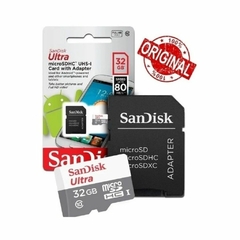 MICRO SD SANDISK 32GB CLASS10