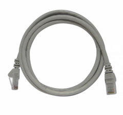 PATCH CORD UTP CAT6 26AWG PADRAO 568B 2.5M CINZA - comprar online