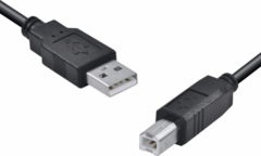 CABO USB PARA IMPRESSORA A MACHO X B MACHO 2.0 - 1.8M UAMBM-18