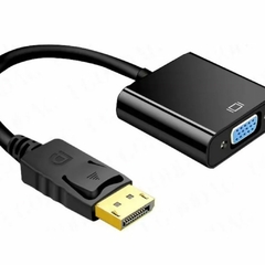 ADAPTADOR DISPLAYPORT MACHO X VGA- FEMEA