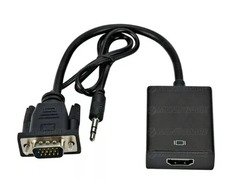 CONVERSOR VGA + AUDIO PARA HDMI EXBOM