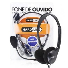 FONE DE OUVIDO COM MICROFONE PRETO 8089