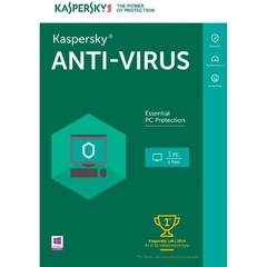 SOFTWARE ANTI VIRUS KASPERSKI 1 ANO - 1 PC