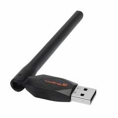 ADAPTADOR WIFI WIRELESS USB COM ANTENA TVBOX na internet
