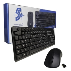 TECLADO E MOUSE SEM FIO OFFICE TW-500 015-0079