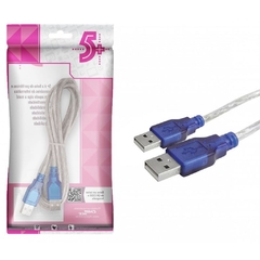 CABO USB CRISTAL A MACHO A MACHO 1,8M 018-0069 - comprar online