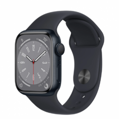 Apple Watch Series 8 - 41mm (Preto/Silver)