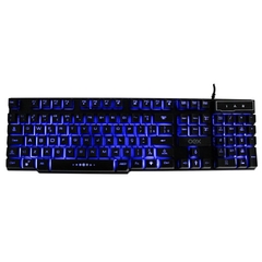 TECLADO MULTIMIDIA GAMER TECLAS TC201 FORCE X OEX