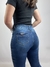 Imagem do Calça Jeans Feminina Skinny Botões na Barra