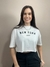 Cropped Camiseta em Algodão New York na internet