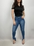 Calça Jeans Feminina Skinny Recorte - Boutique Qbonita Pina