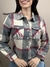 Imagem do Cropped Camisa Feminino Flanelado Xadrez