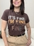 T-shirt Feminina em Algodão Fine - loja online