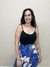 Body Feminino Alça Fina Ana Ruga Decote U com Vinco Frontal - loja online