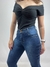 Calça Jeans Feminina Skinny Botões na Barra - loja online