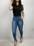 Calça Jeans Feminina Skinny Recorte - comprar online