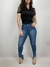 Calça Jeans Feminina Skinny Recorte na internet