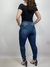Calça Jeans Feminina Skinny Botões na Barra