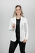 Blazer Feminino Alongado em Neopreme na internet