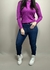 Calça Jeans Skinny Feminina Escura Plus Size - Boutique Qbonita Pina