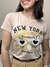 T-shirt Feminina em Malha Urso New York - Boutique Qbonita Pina