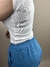 Shorts Feminino Elástico na Cintura em Linho - loja online