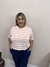 Cropped Camiseta Feminino em Malha Plus Size na internet
