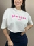 Cropped Camiseta em Algodão New York - Boutique Qbonita Pina