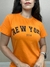 Vestido Camisetão Feminino Midi Algodão com Bolso New York - Boutique Qbonita Pina