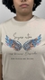 T-shirt Feminina em Algodão Plus Seguro Estou - loja online