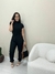 Calça Feminina Modelo Cenoura em Linho - comprar online