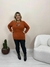 Suéter Feminino em Modal Gola Redonda Plus Size na internet