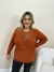 Suéter Feminino em Modal Gola Redonda Plus Size - comprar online