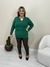 Suéter Feminino em Modal Gola Redonda Plus Size - loja online