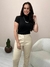 Calça Feminina Inspiração Zara em Couro PU - loja online